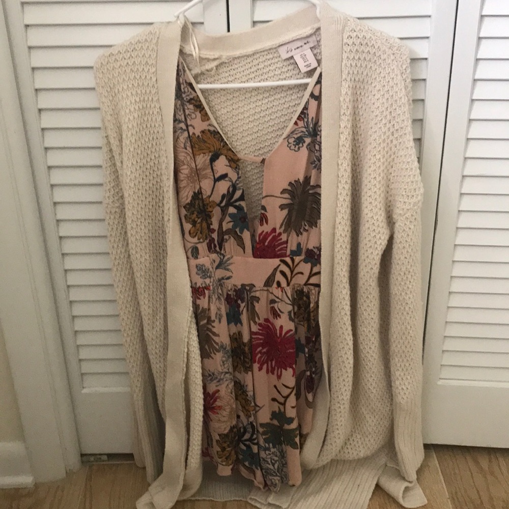 romper / sweater bundle or can sell separate